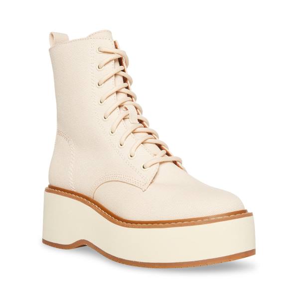 Botins Steve Madden Stormyy Sand Feminino Marrom | SM-042FC