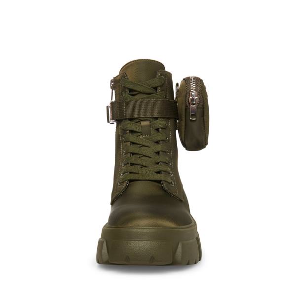 Botins Steve Madden Thora-p Feminino Verde Oliva | SM-146VW