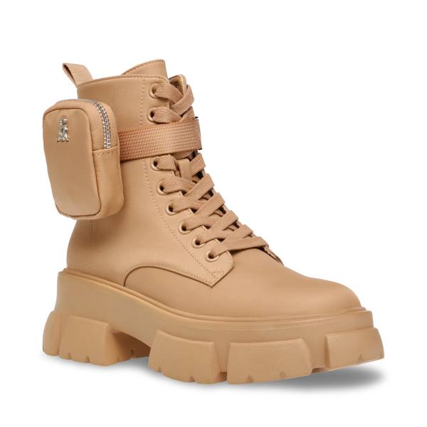 Botins Steve Madden Thora-p Tan Feminino Marrom | SM-492KU