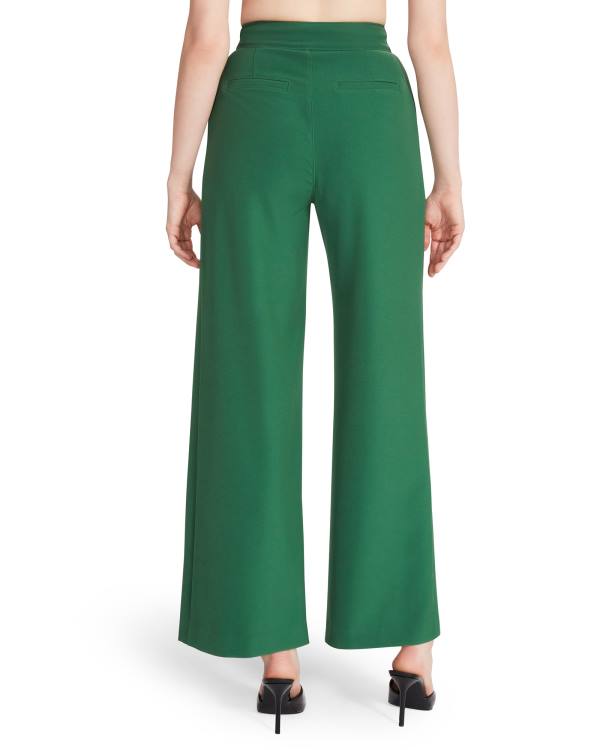 Calças Steve Madden High Waisted Trouser Feminino Verdes | SM-427NY