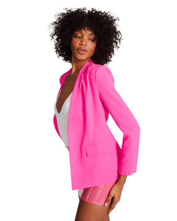 Casaco Steve Madden Hot Blazer Feminino Rosa | SM-053MZ