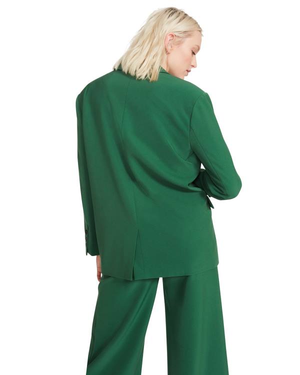 Casaco Steve Madden Oversized Blazer Feminino Verdes | SM-365WZ