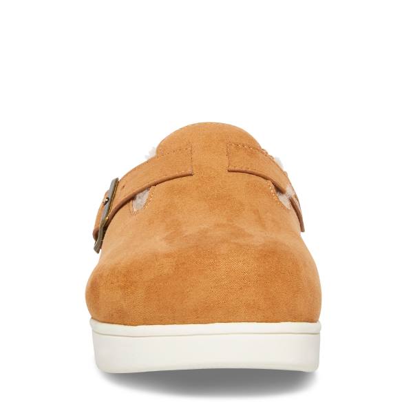 Chinelos Steve Madden Jfade Tan Criança Marrom | SM-758OZ