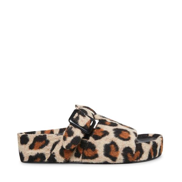 Chinelos Steve Madden Rizzle Leopard Feminino Leopardo | SM-712XY