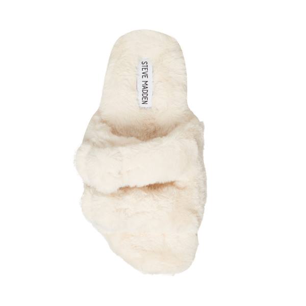 Chinelos Steve Madden Staycation Bone Feminino Bege | SM-581AR