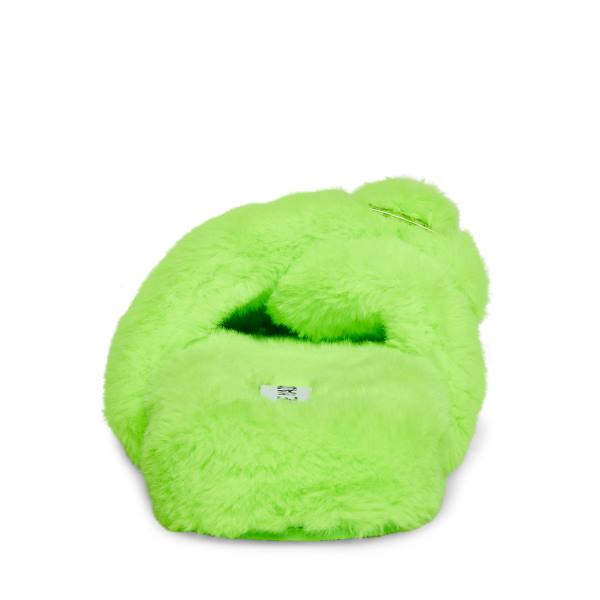 Chinelos Steve Madden Staycation Lime Feminino Luz Verdes | SM-781KR