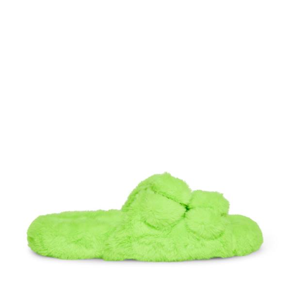 Chinelos Steve Madden Staycation Lime Feminino Luz Verdes | SM-781KR