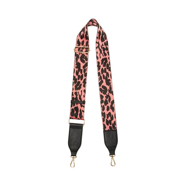 Handbag Strap Steve Madden Pink Leopard Feminino Rosa Multicoloridas | SM-752NP