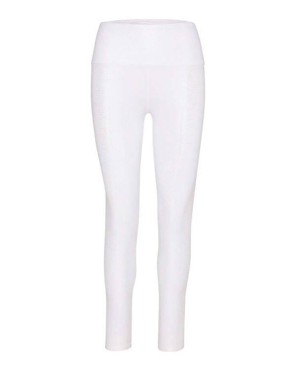 Leggings Steve Madden Iridescent Feminino Branco | SM-630QR