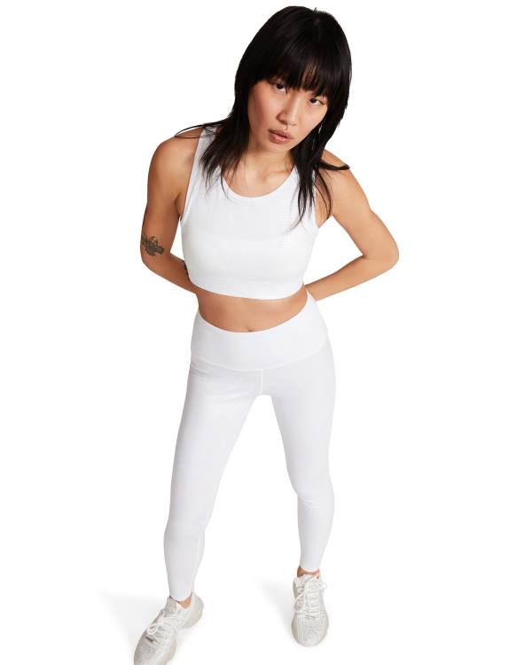 Leggings Steve Madden Iridescent Feminino Branco | SM-630QR