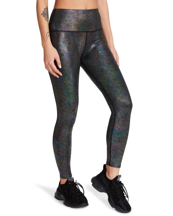 Leggings Steve Madden Iridescent Feminino Pretas | SM-734IK