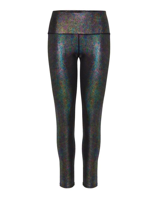 Leggings Steve Madden Iridescent Feminino Pretas | SM-734IK