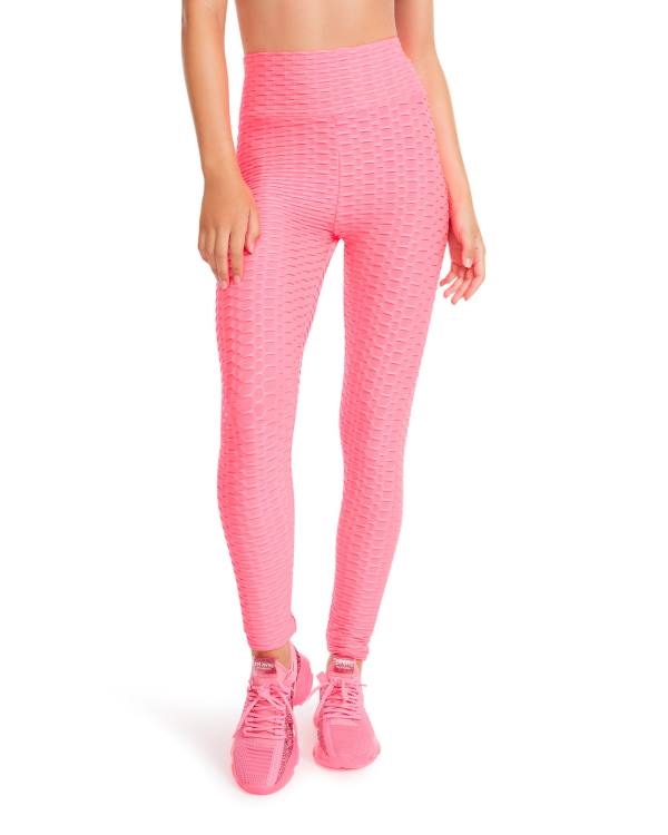 Leggings Steve Madden Maximize Scrunched Feminino Rosa | SM-389LG