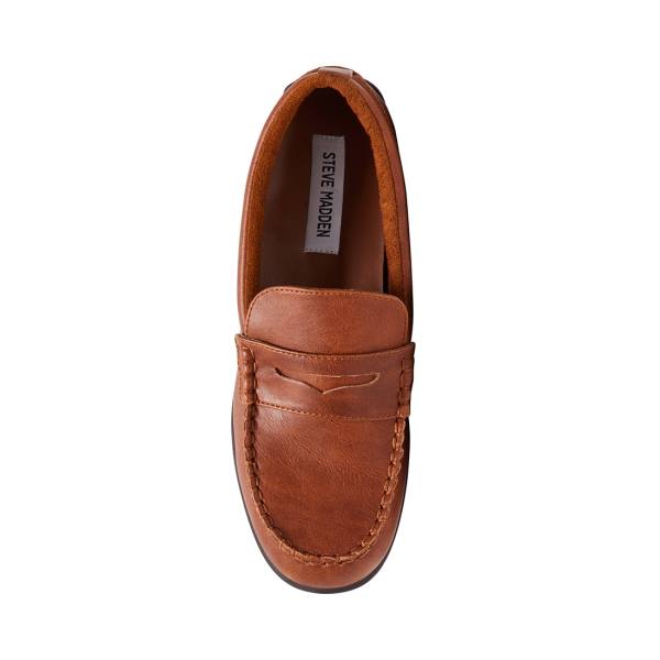 Loafers Steve Madden Bjared Natural Criança Bege | SM-573UZ