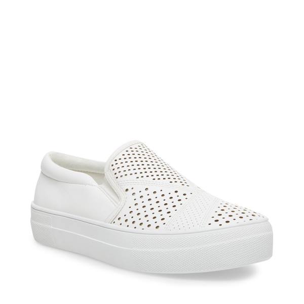 Loafers Steve Madden Gardina Feminino Branco | SM-845RS