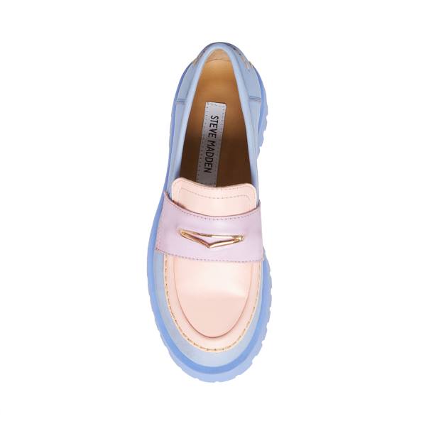 Loafers Steve Madden Lawrence Pastel Feminino Multicoloridas | SM-459KC