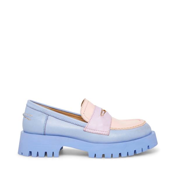 Loafers Steve Madden Lawrence Pastel Feminino Multicoloridas | SM-459KC