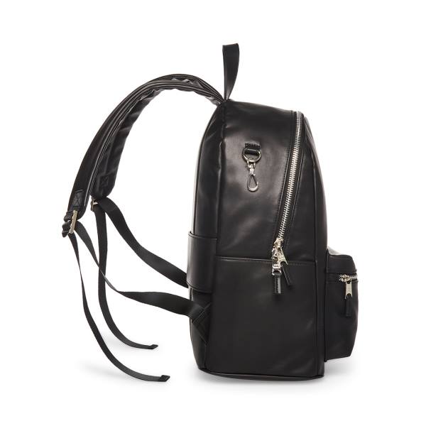 Mochilas Steve Madden Faux Couro Masculino Pretas | SM-532OP