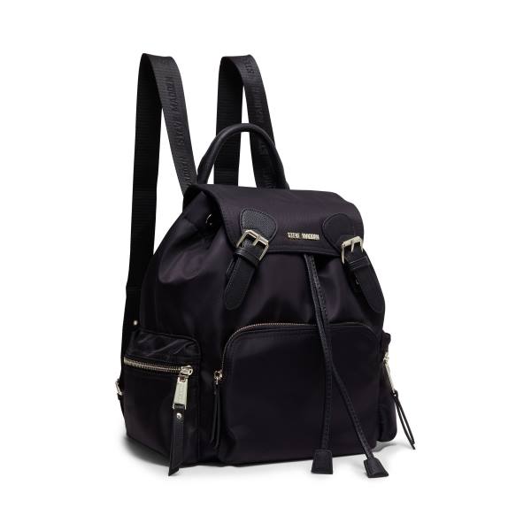 Mochilas Steve Madden Nylon Feminino Pretas | SM-861YR