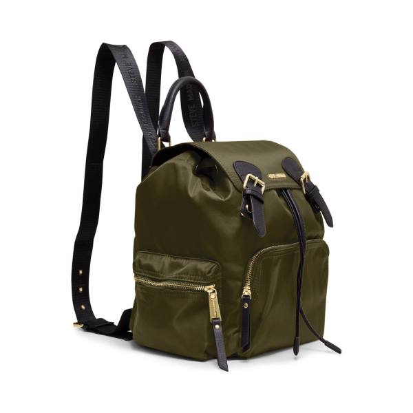 Mochilas Steve Madden Nylon Feminino Verde Oliva | SM-912GR