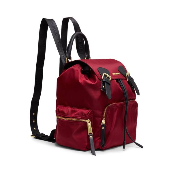 Mochilas Steve Madden Nylon Wine Feminino Vermelhas | SM-691HV