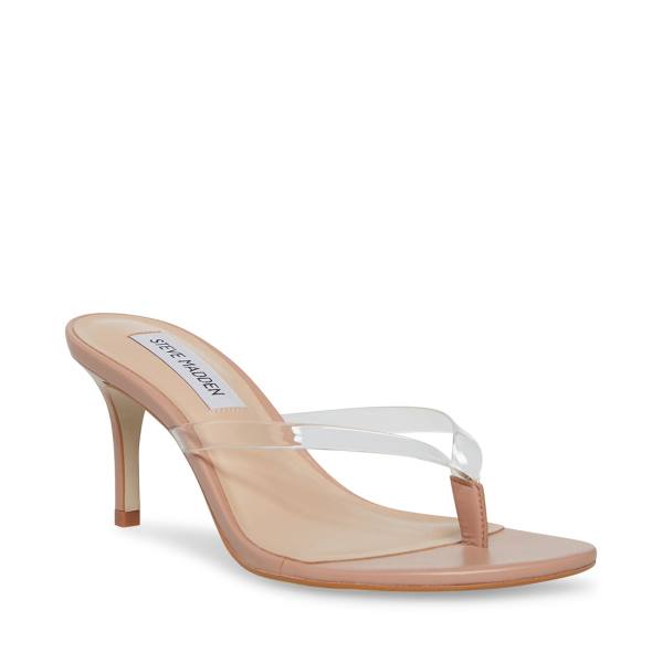 Salto Alto Steve Madden Addyson Heel Feminino Clear | SM-324OA