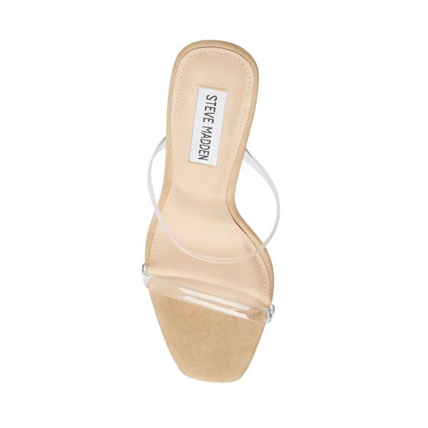 Salto Alto Steve Madden Andrina Heel Feminino Clear | SM-526MI