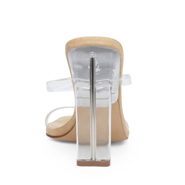 Salto Alto Steve Madden Andrina Heel Feminino Clear | SM-526MI