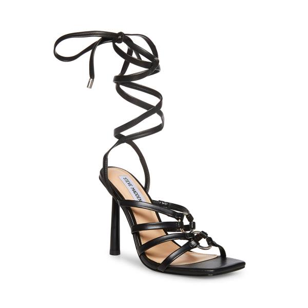 Salto Alto Steve Madden Bella Heel Feminino Pretas | SM-092OR