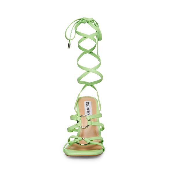 Salto Alto Steve Madden Bella Lime Heel Feminino Luz Verdes | SM-964OD