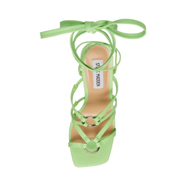 Salto Alto Steve Madden Bella Lime Heel Feminino Luz Verdes | SM-964OD