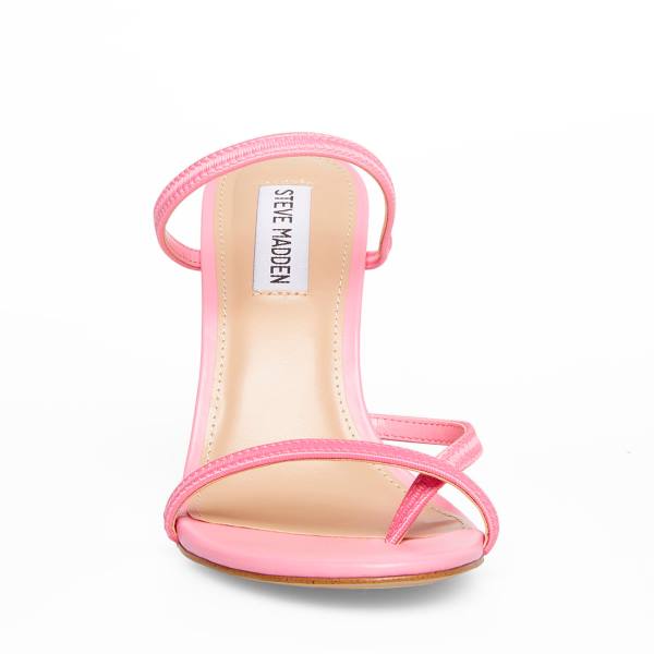 Salto Alto Steve Madden Bellezza Heel Feminino Rosa | SM-843ZT