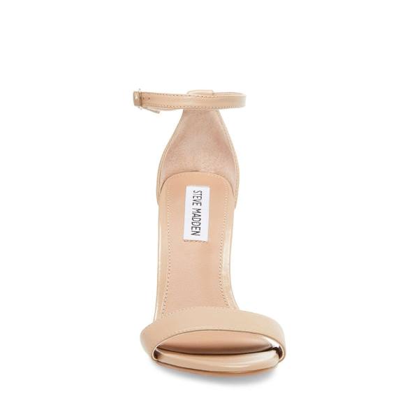 Salto Alto Steve Madden Carrson Blush Couro Heel Feminino Rosa | SM-149PO