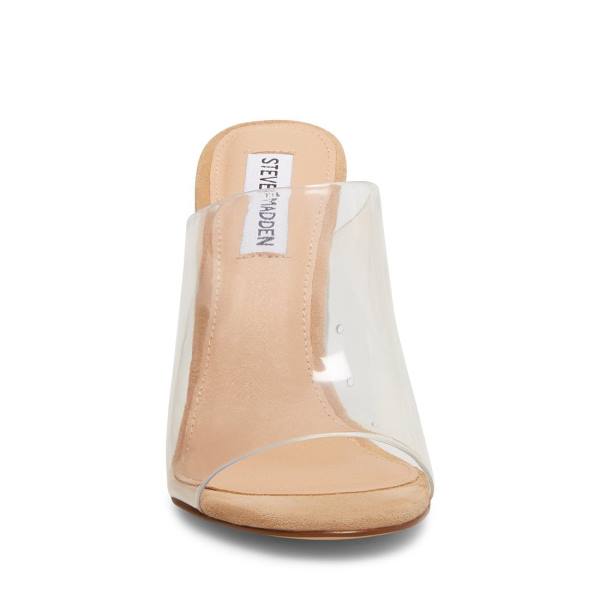 Salto Alto Steve Madden Classify Heel Feminino Clear | SM-892CR