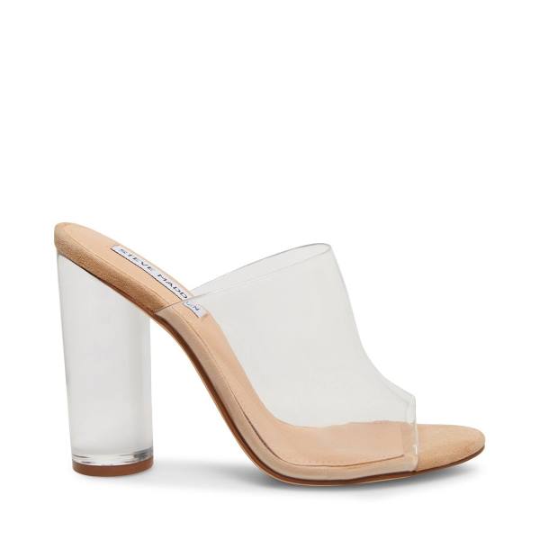 Salto Alto Steve Madden Classify Heel Feminino Clear | SM-892CR