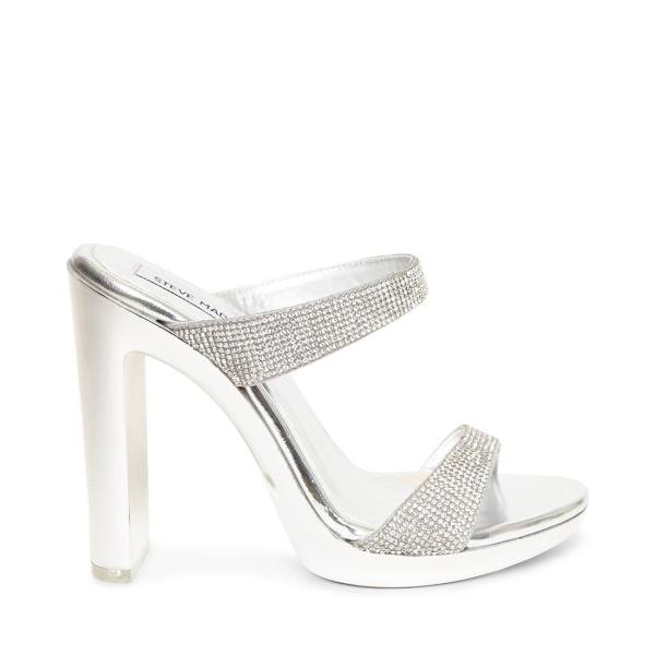 Salto Alto Steve Madden Glassy-r Heel Feminino Diamond | SM-324WM