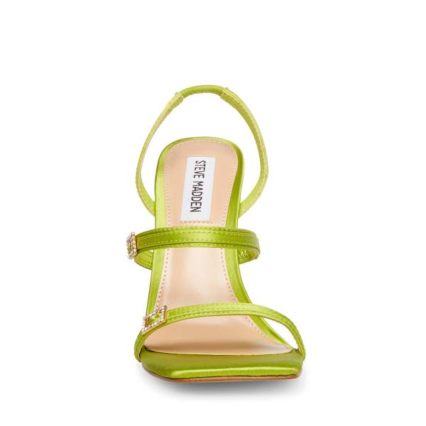 Salto Alto Steve Madden Grade-b Lime Heel Feminino Luz Verdes | SM-170AJ