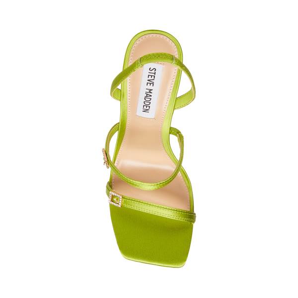 Salto Alto Steve Madden Grade-b Lime Heel Feminino Luz Verdes | SM-170AJ