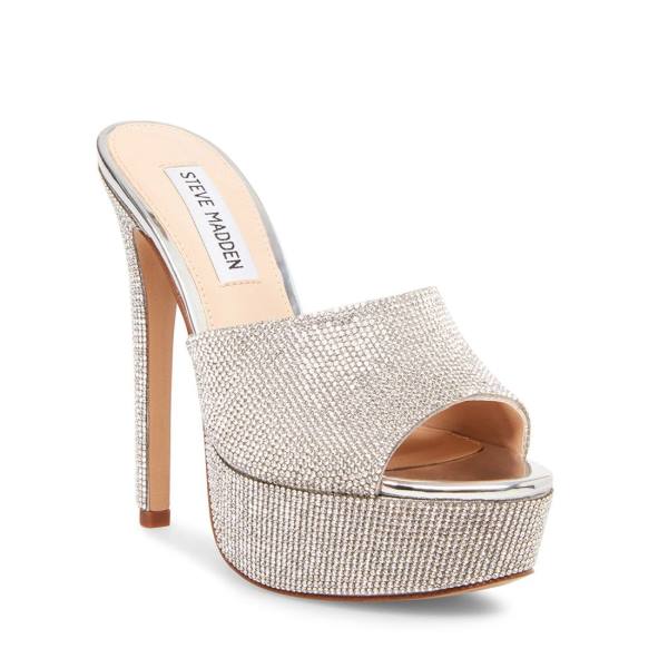 Salto Alto Steve Madden Innocent-r Heel Feminino Diamond | SM-392YM