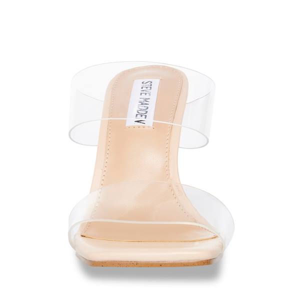 Salto Alto Steve Madden Isa Heel Feminino Clear | SM-593AK