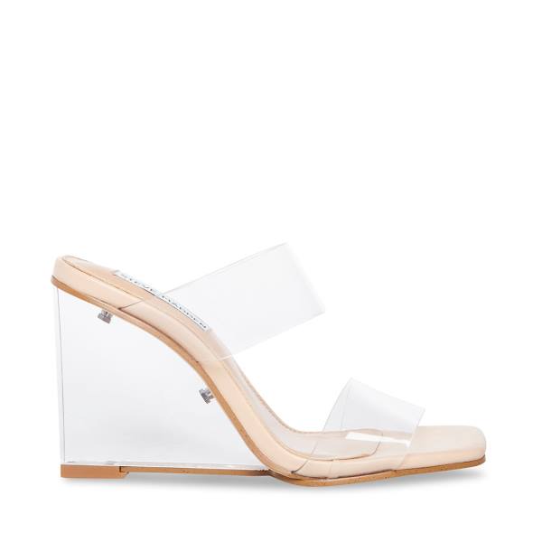 Salto Alto Steve Madden Isa Heel Feminino Clear | SM-593AK