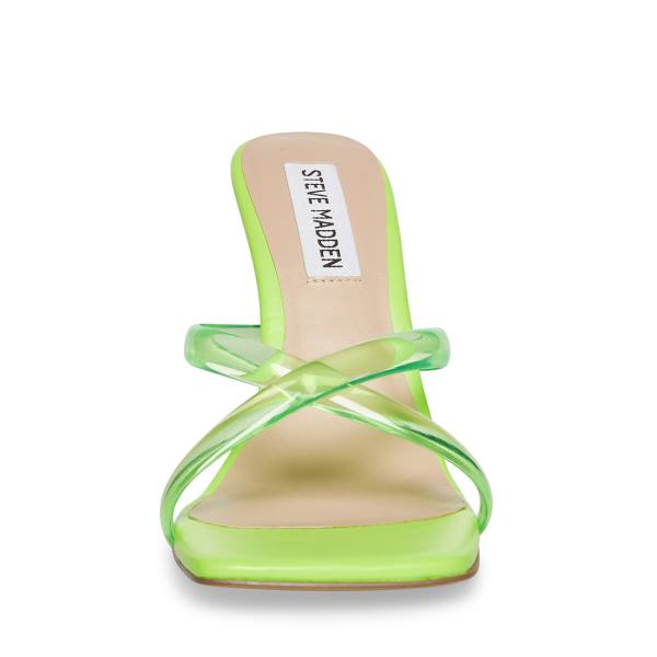 Salto Alto Steve Madden Jada Heel Feminino Verdes | SM-356GF