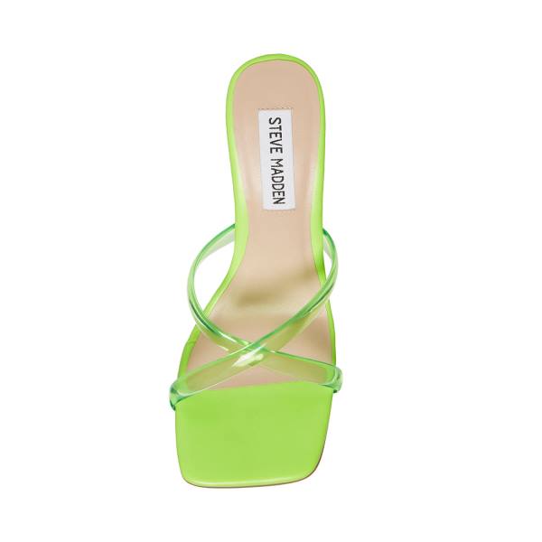 Salto Alto Steve Madden Jada Heel Feminino Verdes | SM-356GF