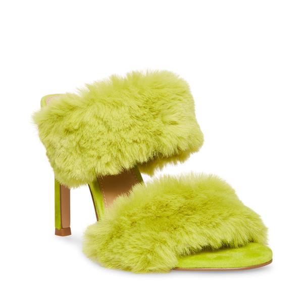 Salto Alto Steve Madden Kaila Lime Heel Feminino Luz Verdes | SM-471EI