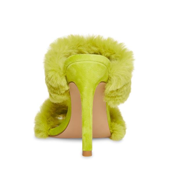 Salto Alto Steve Madden Kaila Lime Heel Feminino Luz Verdes | SM-471EI