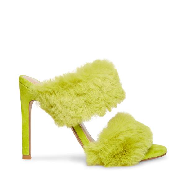 Salto Alto Steve Madden Kaila Lime Heel Feminino Luz Verdes | SM-471EI