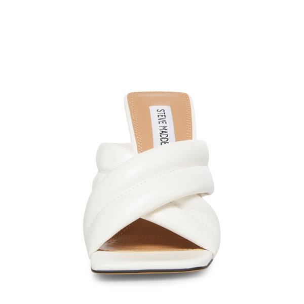 Salto Alto Steve Madden Lyric Heel Feminino Branco | SM-397YP