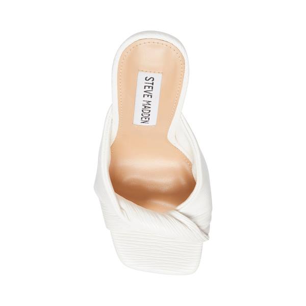 Salto Alto Steve Madden Majorie Heel Feminino Branco | SM-523VG