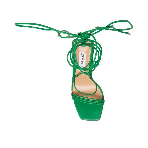 Salto Alto Steve Madden Manzie Heel Feminino Verdes | SM-950UI