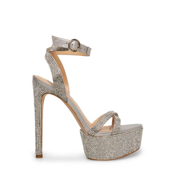 Salto Alto Steve Madden Marciana-r Heel Feminino Diamond | SM-086BI